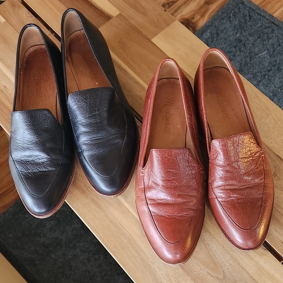 Brown Leather Madewell Frances Loafers size 6 - Picture 9 of 9